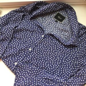 Rails Polka Dot Button Down